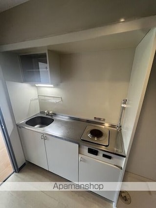 滋賀県大津市萱野浦[1K/22.63m2]のキッチン