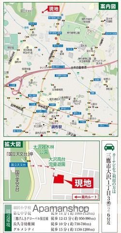三鷹市 2階建 築4年の周辺写真