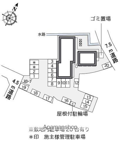 レオパレスポラリス 210 ｜ 千葉県印西市木下725-183（賃貸アパート1K・2階・23.18㎡） その13