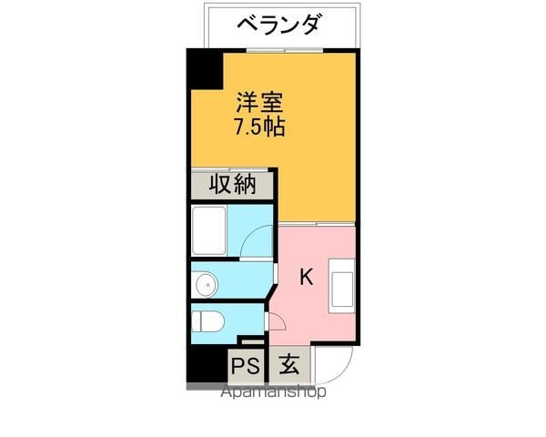 フィットエル仙台一番町の間取り写真