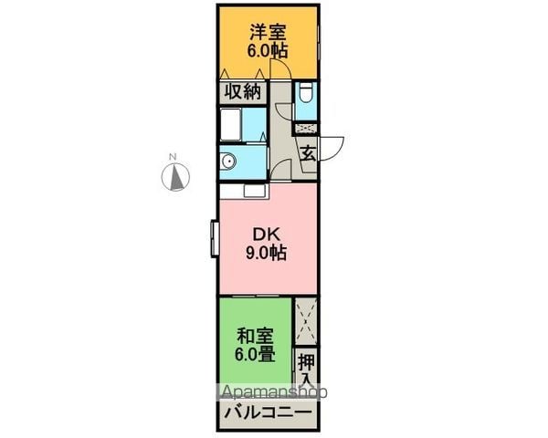 ヴォーネン南山鼻の間取り写真