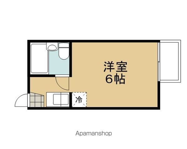 コーポたくみの間取り写真