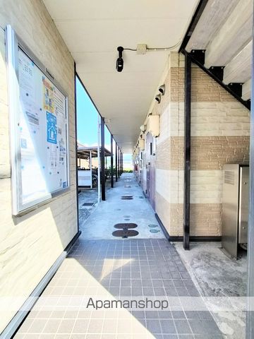 レオパレス三輪の玄関写真