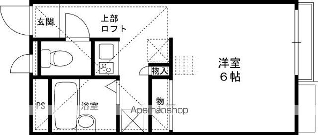 レオパレス野上の間取り写真