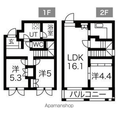 アルファレジデンス琴似の間取り写真