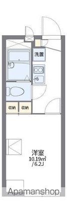 レオパレスアイ　ステイ[1K/19.87m2]の間取図