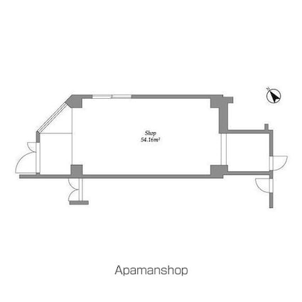 アーバネックス早稲田[事務所/54.16m2]の間取図