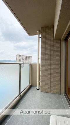 グランフォンテーヌ奉還町[1K/27m2]のバルコニー