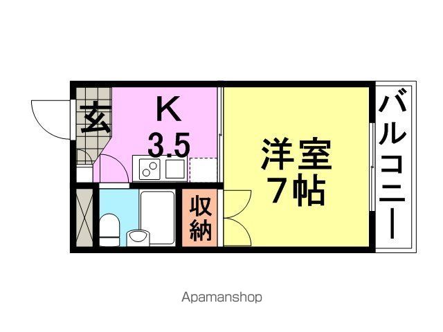 カサクレモナ東館の間取り写真