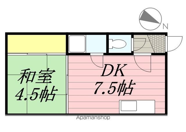新川5ー2ハイツの間取り写真