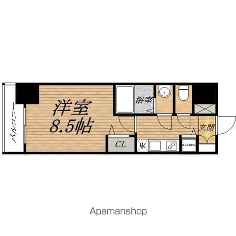 PRIME URBAN御堂筋本町の間取り写真