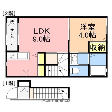 グランシエルIの間取り写真
