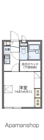 レオパレス東光台の間取り写真