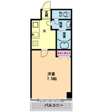 カーサ あわじの間取り写真