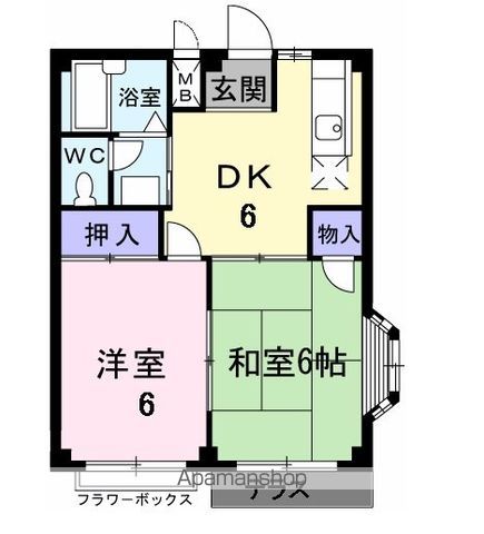 エルディム広田の間取り写真
