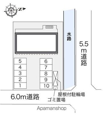 レオパレスｉ　Ｍａｉｓｏｎ[1K/22.35m2]の配置図