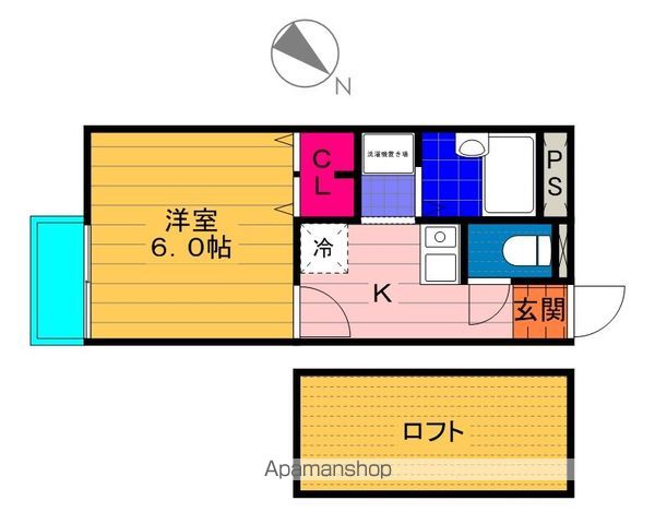 レオパレストリメゾン 105 ｜ 千葉県船橋市前原東４丁目20-20（賃貸アパート1K・1階・20.28㎡） その2