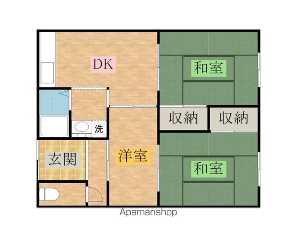 宮下ハイツの間取り写真