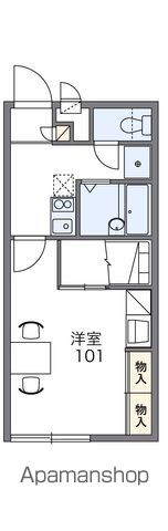 レオパレスプレミール 208 ｜ 千葉県鎌ケ谷市富岡３丁目2-10（賃貸アパート1K・2階・23.18㎡） その2