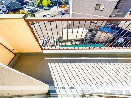江戸マンション[3DK/48m2]のバルコニー