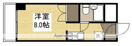 今村エステートⅡ[1R/18m2]の間取図