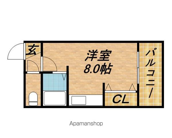 ヴァンクール北5条の間取り写真