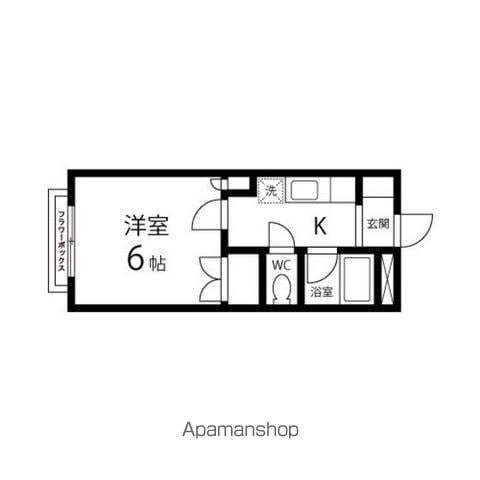 ラフォーレ八木山の間取り写真