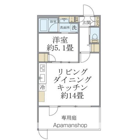 ISM経堂の間取り写真