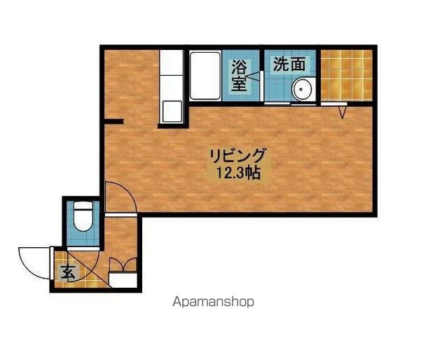 アンダーズ江別野幌の間取り写真