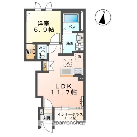 ソレイユの間取り