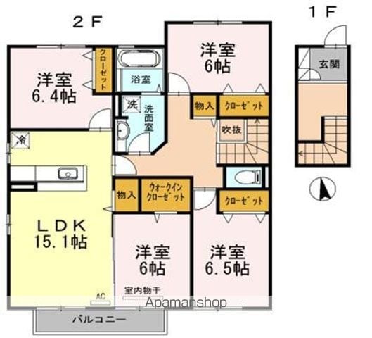 ソラーナKの間取り写真