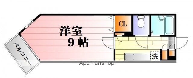 キャロンサンクの間取り写真