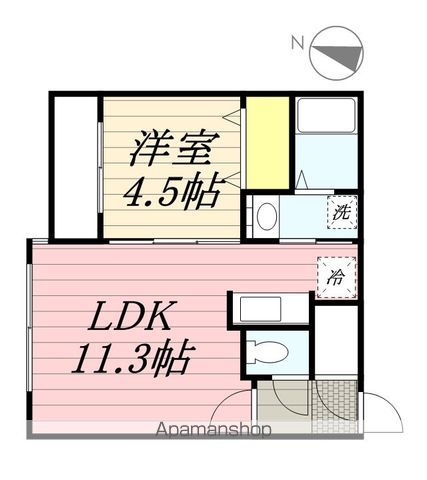 RIRUJYU HOKUDAIMAEの間取り写真