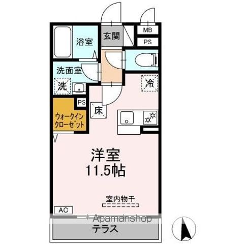 サンプレジールの間取り写真