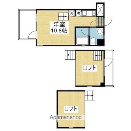 ＬＩＢＲＥ悠[1R/22.7m2]の間取図