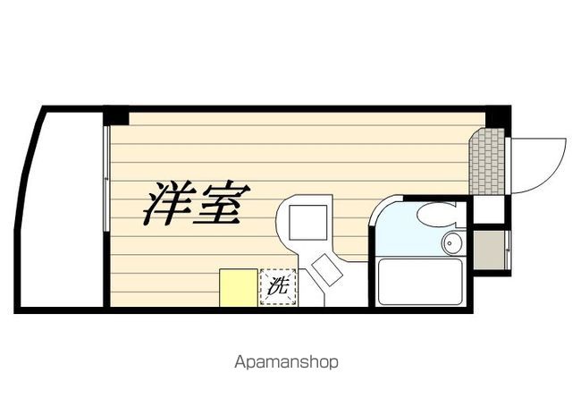 ラ・パルフェ・ド・立川ＮＯ．１ 514 ｜ 東京都立川市錦町１丁目15-30（賃貸マンション1R・5階・16.25㎡） その2