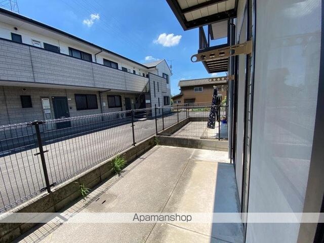 タートルハイツＡ[2DK/44.72m2]のバルコニー