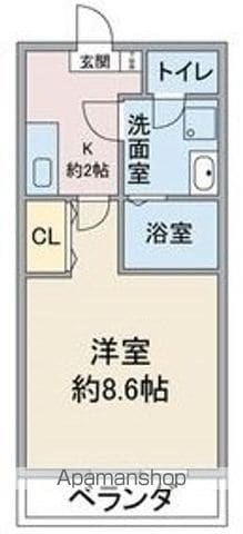 アクシス宝が丘の間取り写真
