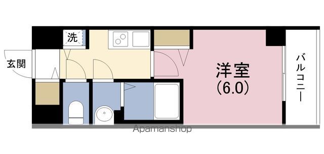 プレサンス塚本駅前の間取り写真
