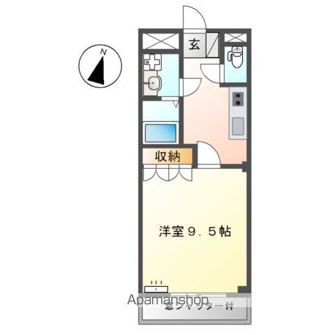メイプルリーフの間取り写真
