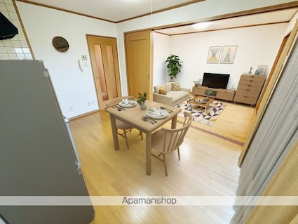 サンレモ[2DK/52.16m2]のリビング・居間