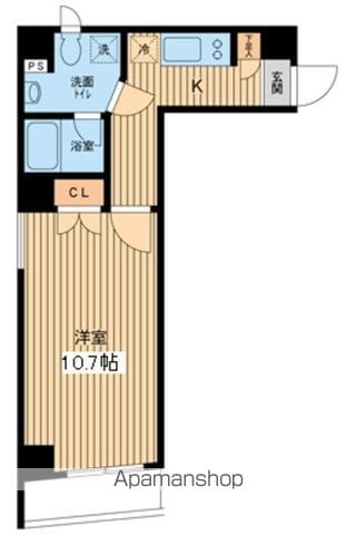 エスティメゾン武蔵小山の間取り写真