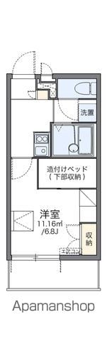 【レオパレスセリオ国立の間取り】