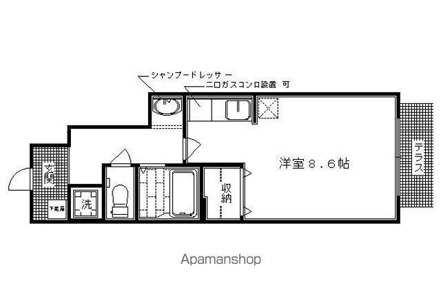 ヴェルドミール佐井の間取り写真