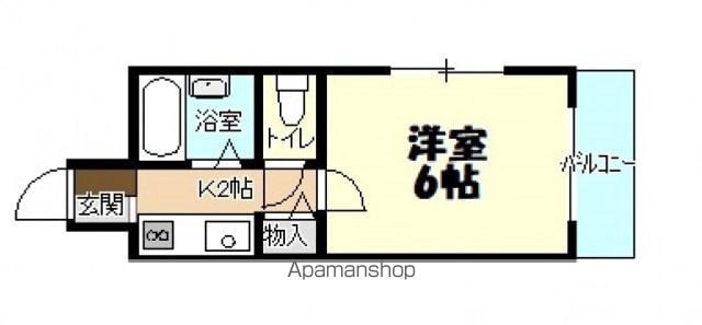 メルカード弐番館の間取り写真