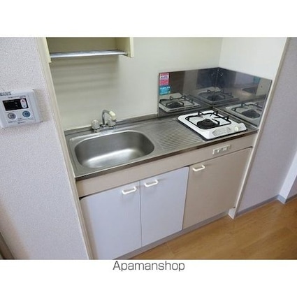東京都世田谷区駒沢４丁目[1K/27.66m2]のキッチン