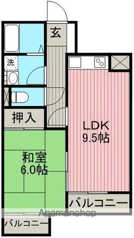 ラウムズ虹ヶ丘の間取り写真
