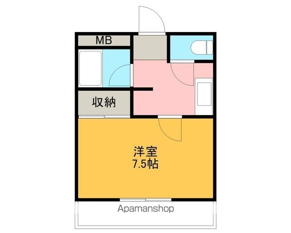 ヴィラ寿々の間取り写真
