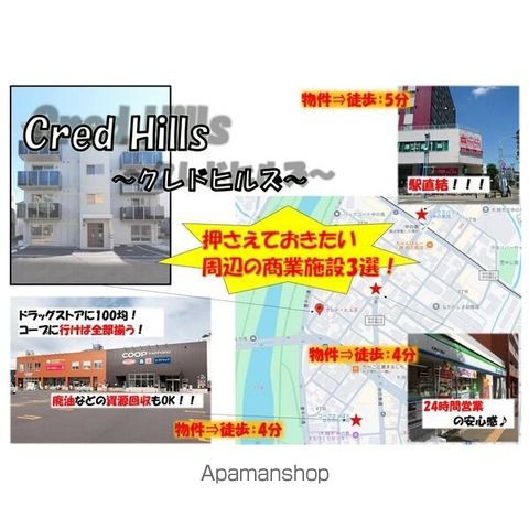 クレドヒルズの周辺写真