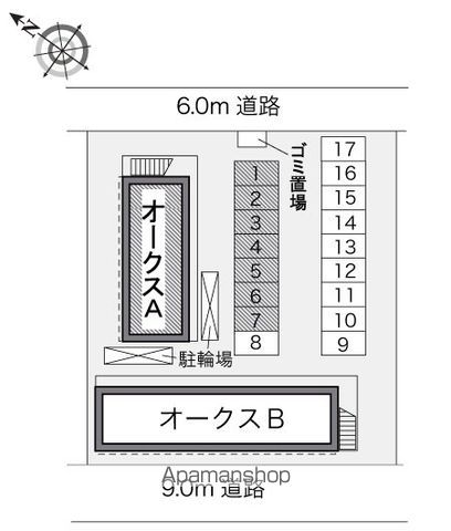 【レオパレスオークス　Ａの写真】